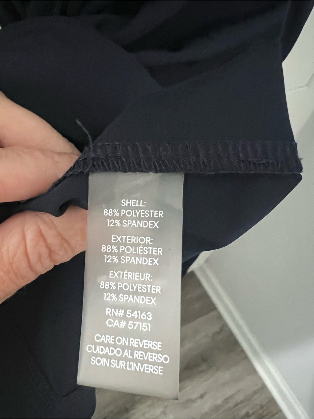 Calvin Klein Commuter Sleeveless Drawstring Waist Sheath Dress Navy Women’s Med - Picture 6 of 11